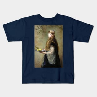 The Captive - Sir John Everett Millais Kids T-Shirt